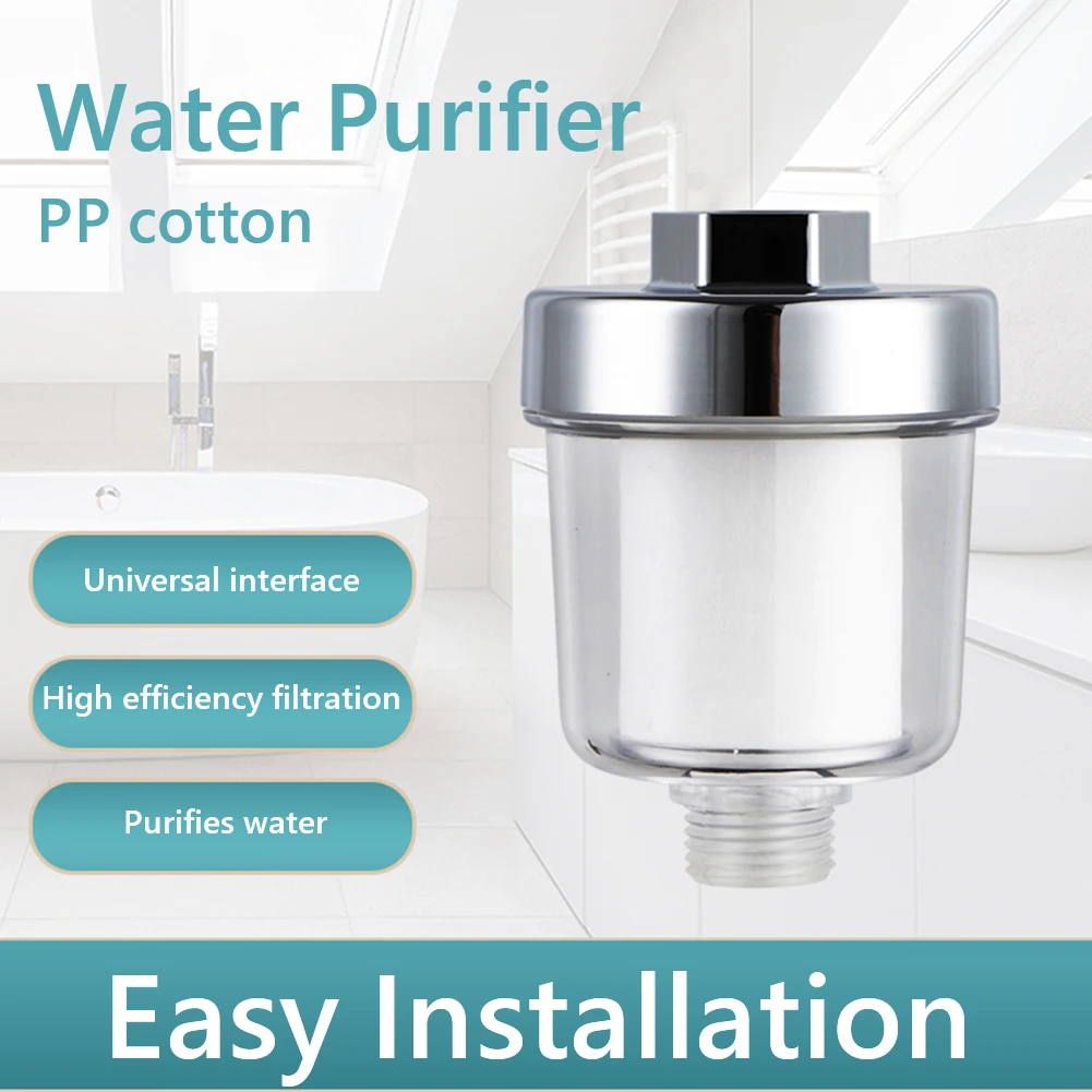 Water Outlet Purifier Universal Faucet Filter Kitchen Bathroom Shower Household Filter PP Cotton High Density