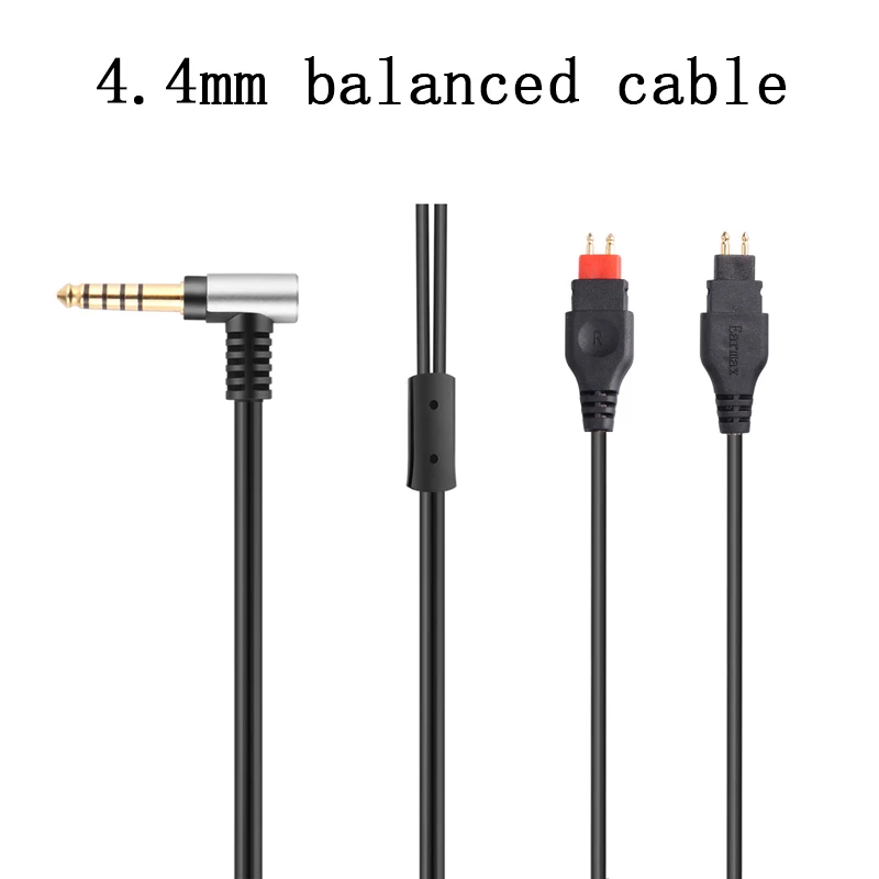 

For Sennheiser HD580 HD600 HD650 HD660 HD660S Earphone Replaceable 4.4mm 3.5mm 2.5mmBalanced Single Crystal Copper Upgrade Cable