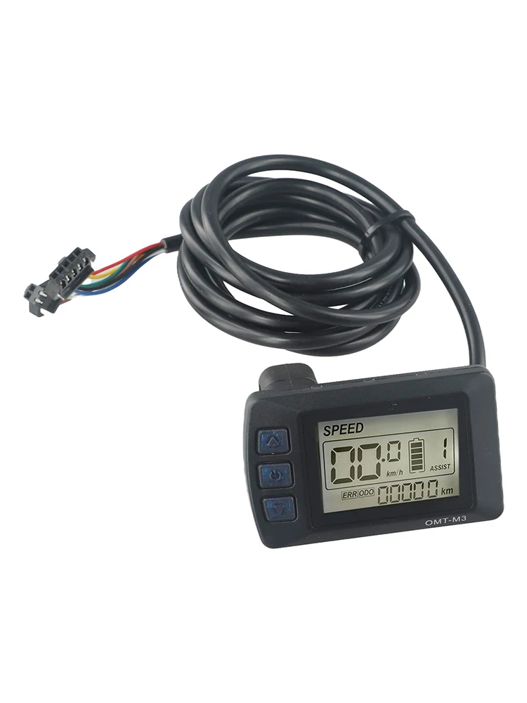 36V 48V Ebike LCD Display Panel für Elektrofahrrad Roller OMT für M3 mit Echtzeit-Batterieanzeige und Datenverfolgung – Detail 13