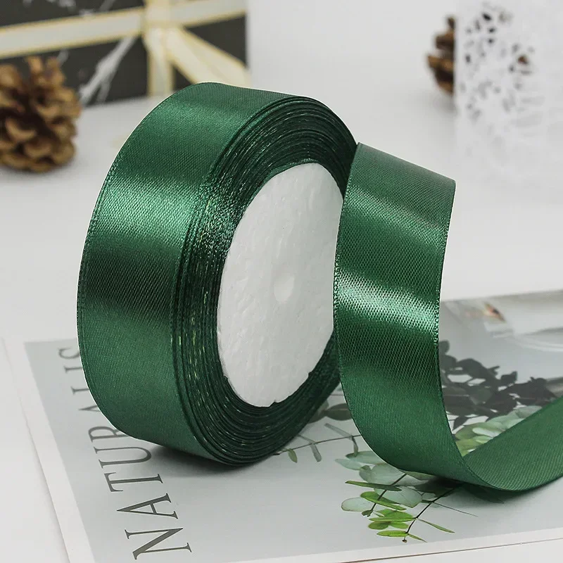 25-Yard Satin Ribbon for Gift Wrapping and Crafting