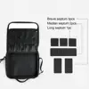 Cosmetic Pouch with Dividers Capacity Cosmetic Bag with Led Mirror Multi Compartments Portable Travel Makeup for Artists 5