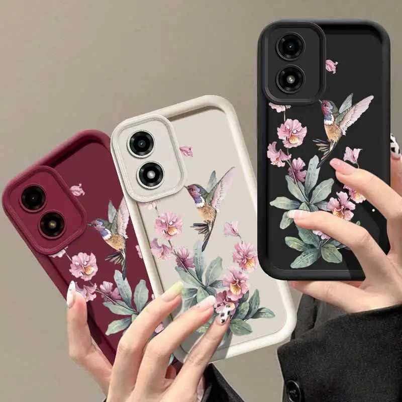 G04 Vögel und Blumen Neue Sky Eye Handyhülle für Motorola G04 G30 G14 G85 G53 G84 G35 G64 G54 G23 G24 G22 G20 G34 Abdeckung – Detail 8