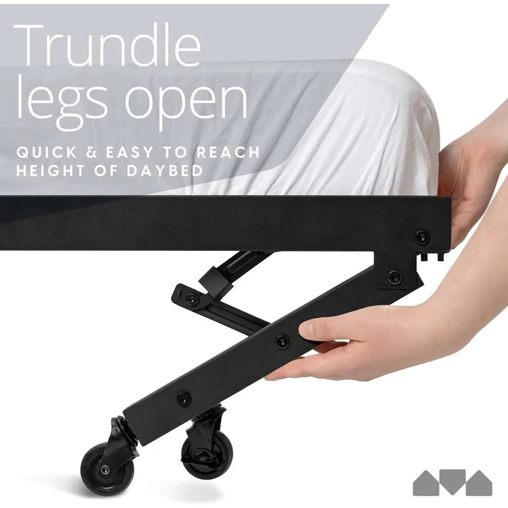 Modern Daybed with Backrest