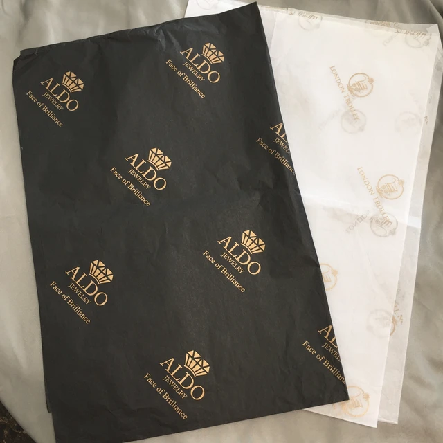 Custom Logo Printed Tissue Paper / Gift Wrap / Wrapping Paper Sheets with  logo - AliExpress