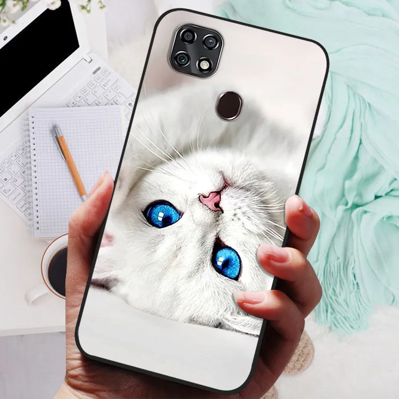 Black Lion Wolf Silicone Soft Back Protective Case Cover