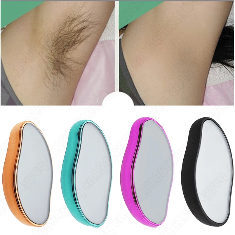 

Crystal Hair Eraser Physical Painless Easy Cleaning Reusable Hair Remover Body Beauty Depilation Makeup brushes Epilators