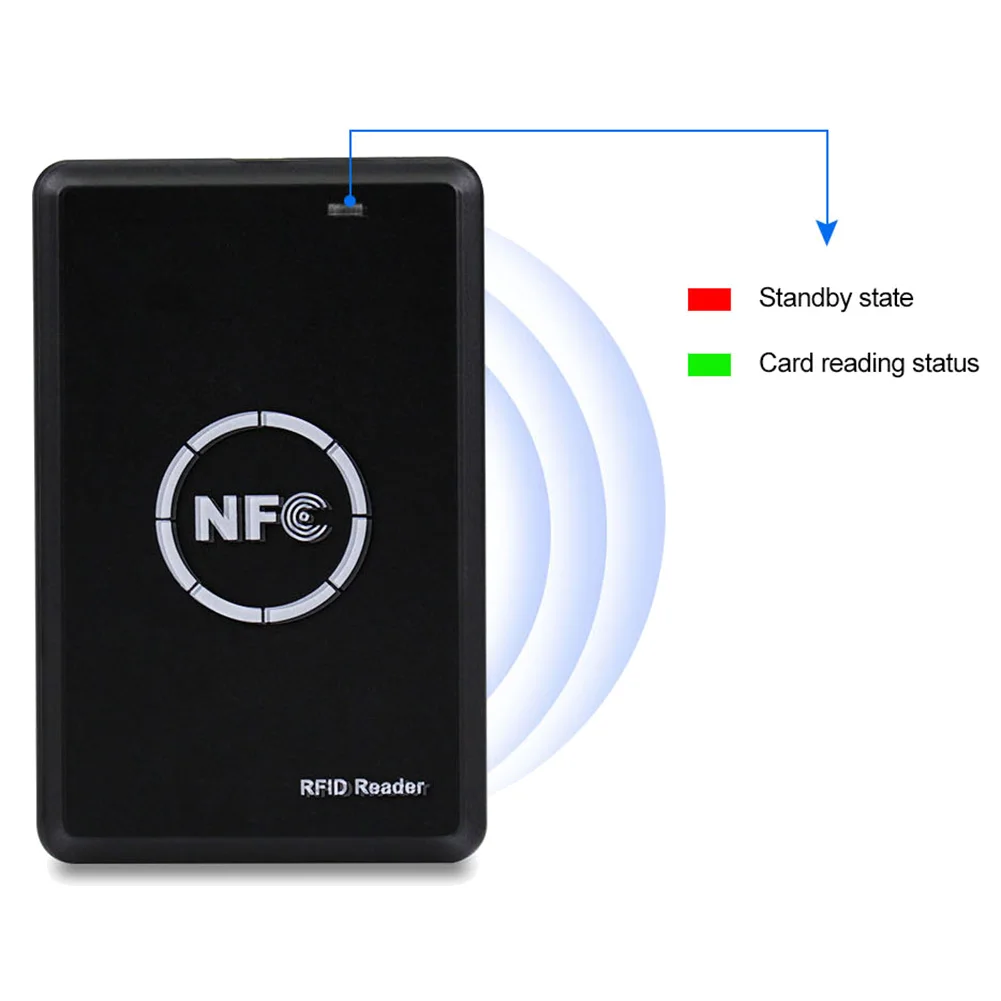 AEE9-RFID 리더기 복사기, 리더, 스마트 카드 프로그래머, 액세스 카드 디코더, 쓰기 가능 T5577 UID Fobs 카드