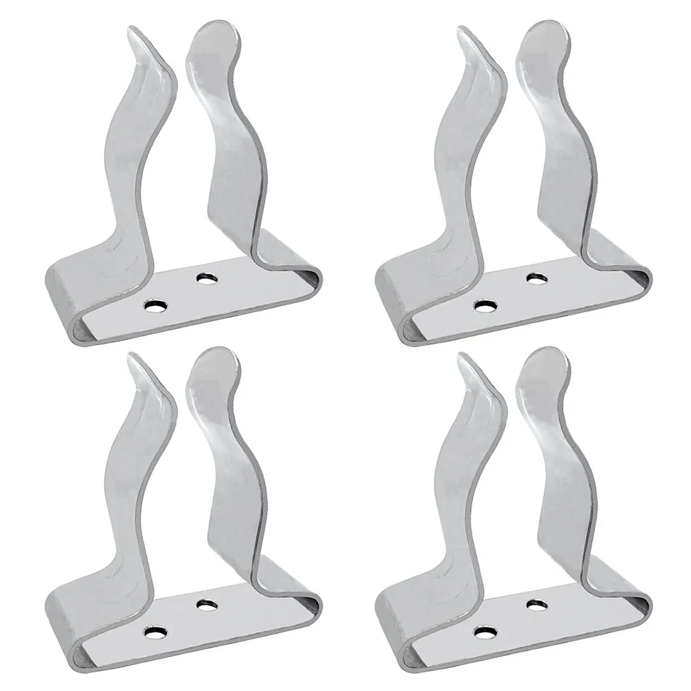 

Boat Hook Holder Clips 4 Pieces 5/8inch New Stainless Steel 304 Universal For Indoor And Outdoor Car Accessories