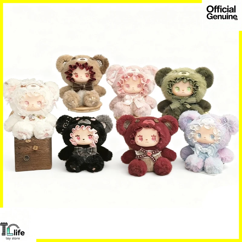 Lovely emma bear alliance series Vinyl Face Blind Box Anime Trendy