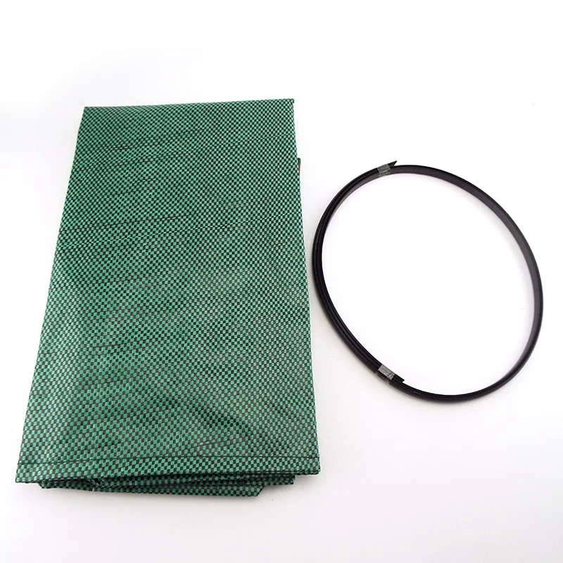 32/72 Gallon Large Capacity Heavy Duty Garden Waste Bag Durable Reusable Waterproof PP Yard Leaf Weeds Grass Container Storage