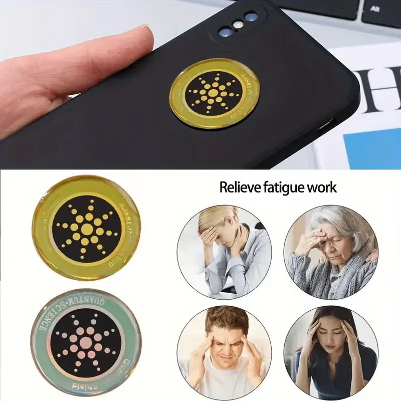 Quantum Anti-Radiation EMF Shield Sticker