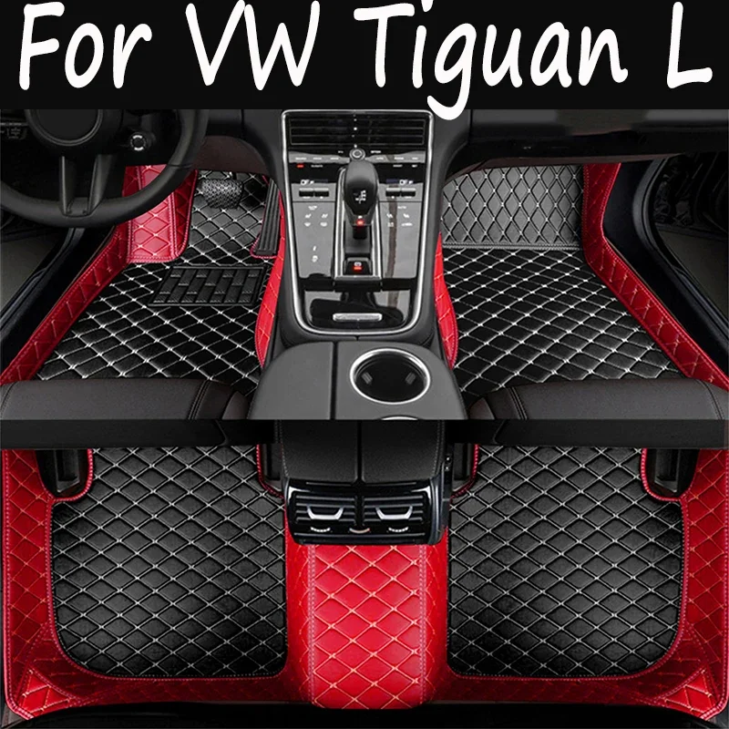 

Car Floor Mats For Volkswagen VW Tiguan L 2017-2022 20018 2019 2020 2021 Custom Auto Foot Pads Automobile Carpet Cover interior