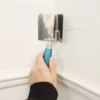 Outside Corner Knife And Inside Corner Knife Drywall Corner Tool Stainless Steel Plastic Sheetrock External Corner Trowel 4