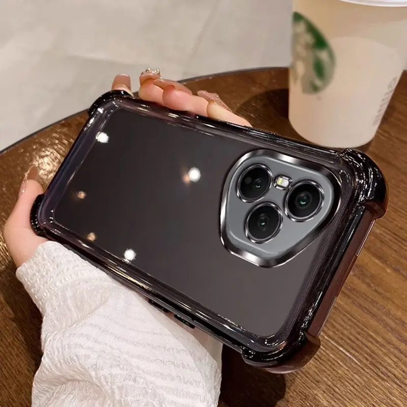 Luxury Electroplating Transparent Silicone TPU Case