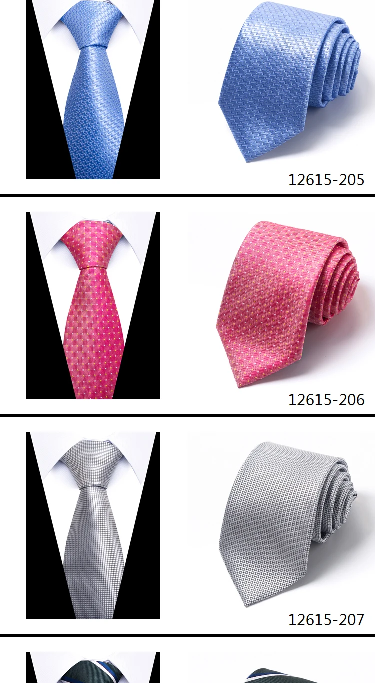 Viele Farben Neuester Stil Dropshipping Krawatte Herren Dunkelblau Hochzeitsaccessoires Gepunktete Performance-Krawatte Herren Krawatte Cravat – Detail 11