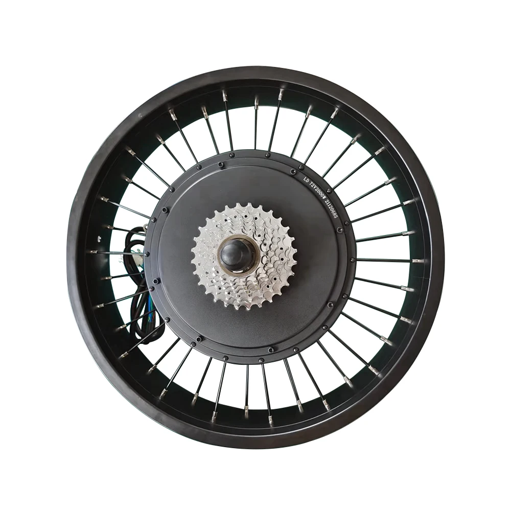 20 Inch Geared 60v/72v 2000W/3000W/5000W High Speed Electric Hub Motor For Motorcycle Scooter Car Wheel Stator Electric Bike dual drive 16 inch 80n m large torque low speed geared hub motor kit 6 12km h