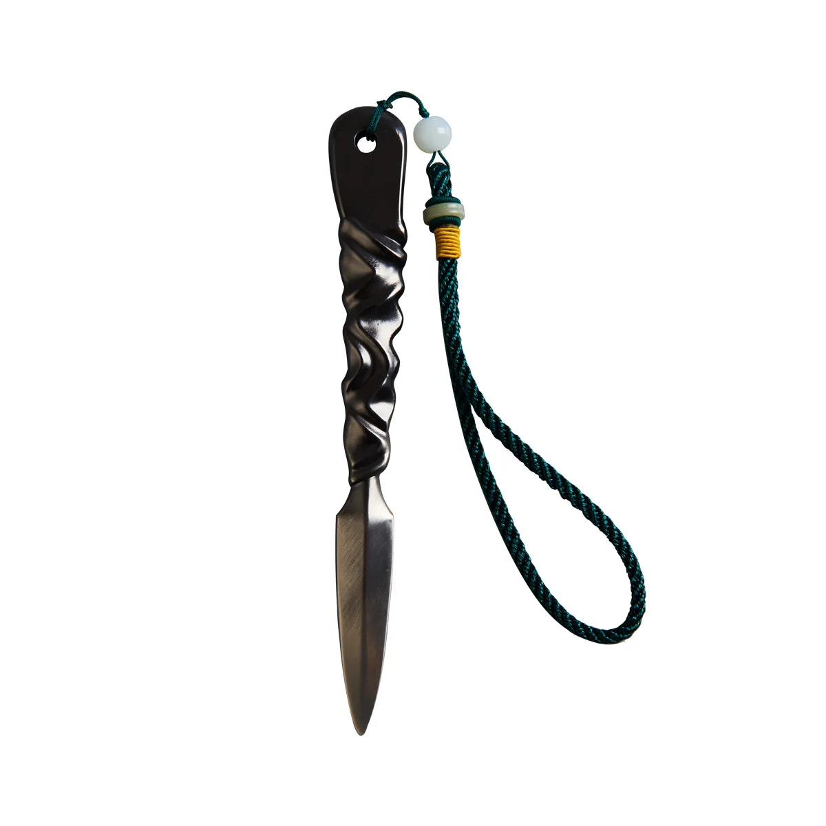 Pu 'er Tea Knife Basalt Iron Tea Knife Handmade Dark Cone Pig Iron Alloy Needle Set Accessories