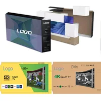 Écran TV LED incurvé de 55 pouces, télévision Ultra HD 4K, Smart TV de 55 pouces 4
