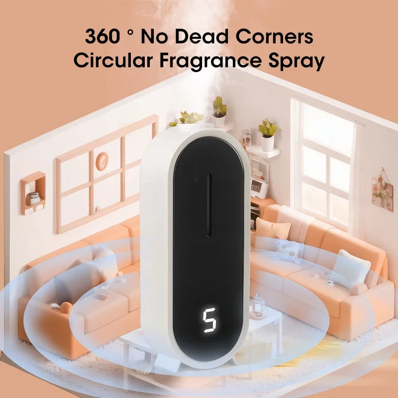 Ultrasonic Essential Oil Diffuser, Portable Aromatherapy Machine with 50ml Water Tank, Humidifier for Home Bedroom Office 5
