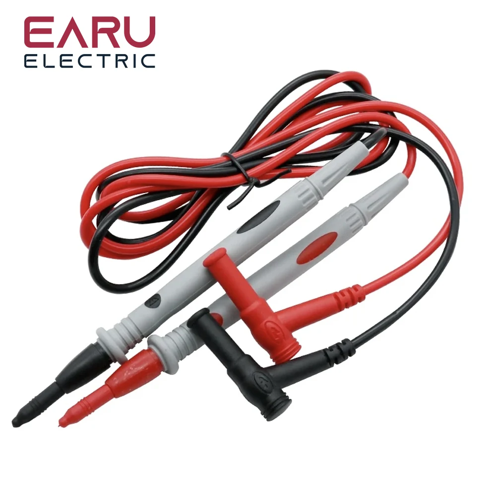 1 Pair Multimeter Test Leads Universal Probe Pin for Digital Multimeter Needle Tip Meter Tester Lead Probe Wire Pen Cable 20A