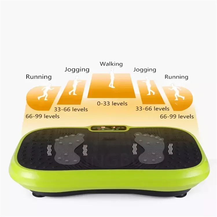 Vibration Plate Exercise Machine 3D Whole Body Workout Vertical Vibration plate