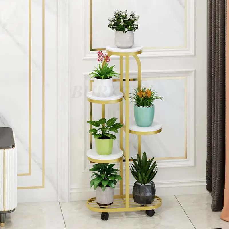 

Plant Stand And Flower Stand 4/5 Tier Flower Shelf Planter Rack Storage Organizer Display Indoor Garden Balcony Storage Rack