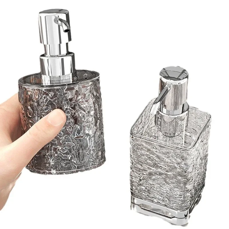 Hands Foaming Soap Dispenser Press-type Bathroom Liquid Soap Bottle Refillable Dish Container Hand Washer Soap Dispenser Soap Dispenser Bottle Foaming Soap Dispenser Foam Pump Bottle