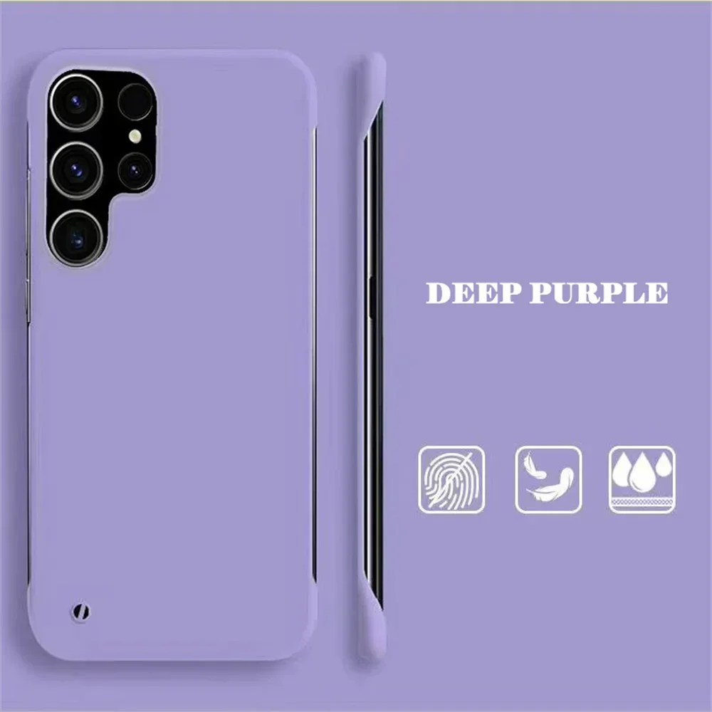 Ultra Slim Colorful Matte Frameless Hard Cover