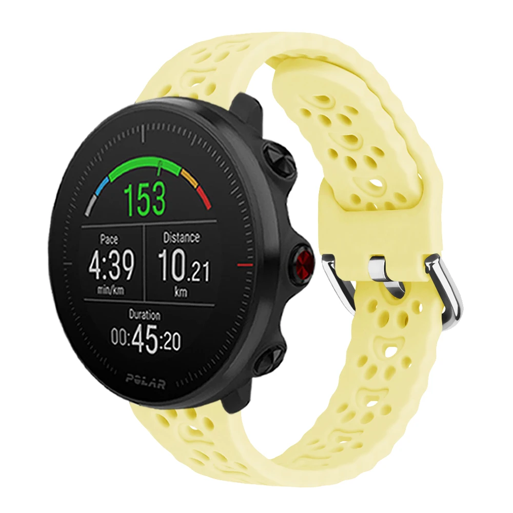 20mm 22mm Women's Silicone Band For POLAR IGNITE Bracelet