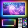 RGB Led TV Lights Led for TV RGB LED Strip Lights Tape Flexible Ribbon for TV Backlight Room Gaming Party Decoration 1