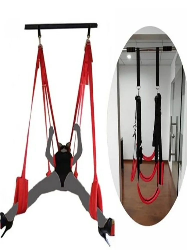 Men and Women Fun Straps Couple Bed Binding Straps Adult Swing Adjustable Neck and Leg Loop Sexs Toys for Woman Adults