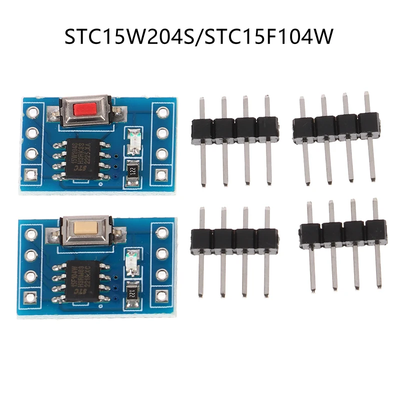 

Системная плата для микроконтроллера STC15W204S STC15F104W, минимальная макетная плата 51, обучающая плата