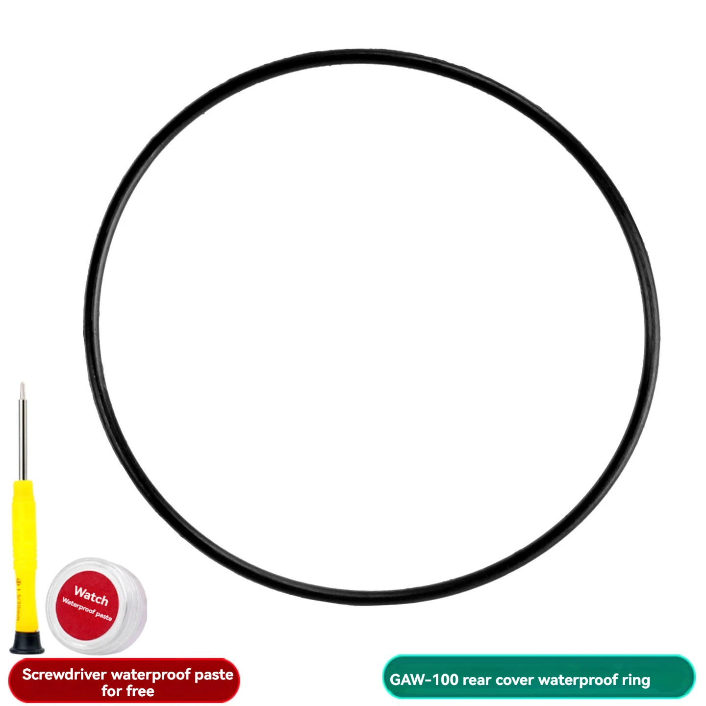 Waterproof Watch Back Cover Sealing Ring with Tools