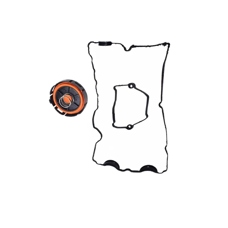 Rubber Gasket Aluminum Gasket Kits Solenoid Valve Filter Gasket 11120035738 11127555212 Valve Cover Gasket Cylinder Head Gasket 11128655413 For BMW E90 E83 E91 E92 E93 E81 E87 E82 E83 E84 N46