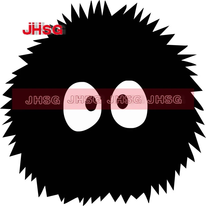 

JHSG Car Stickers Cute and Funny Dust Bunny Car Racing Helmet Window Covering Scratches Decorative Stickers Can Be Customized