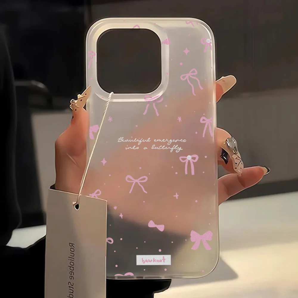 Flower Clear Phone Case For IPhone 16 Pro Case IPhone 13 15 17 11 12 14 Pro Max Plus 12 13 Mini Shockproof Silicone Soft Cover_voghion.com