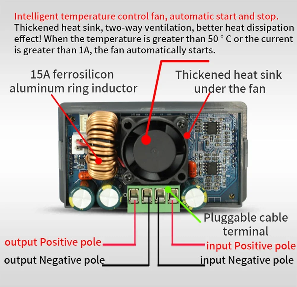 CNC ������ DC ���� ������, CV CC ���� �ٿ� ���� ���� ��ġ ��� ����, XY5005E, XY5008E, DC 6V-55V ���� 0-50V, 5A, 8A, 250W, 400W