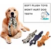 No Stuffing Dog Toys,5 Pack Squeaky Dog Toys,Soft Plush Dog Toys for Small Medium Large Dogs,Anti Demolition Home,Anti Boredom 5
