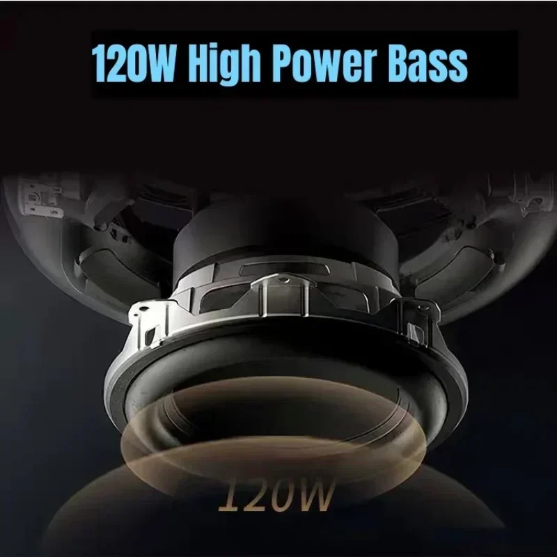 120W High Power Wireless Bluetooth Speaker Desktop Accessory Subwoofer Sound Quality Bass Outdoor Waterproof Soundbox TF Card bluetooth speaker portable speaker audio speakers