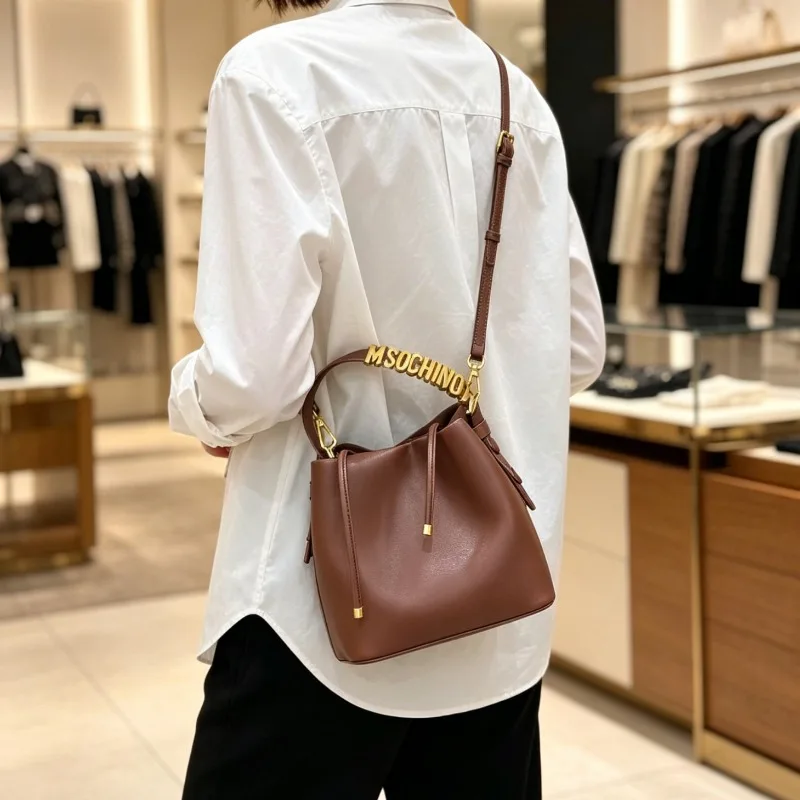Women's Diaper Bag Fashionable Solid Color Shoulder Bag Designer Paris Style Large Capacity Casual Vintage Messenger Purse - 6