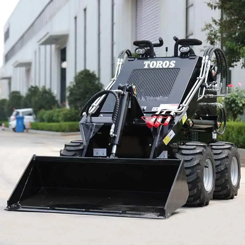 Mini Skid Steer Loader Manufacturer Cheap Price Minicargador High Efficiency Epa Engine Skid Steer Loaders