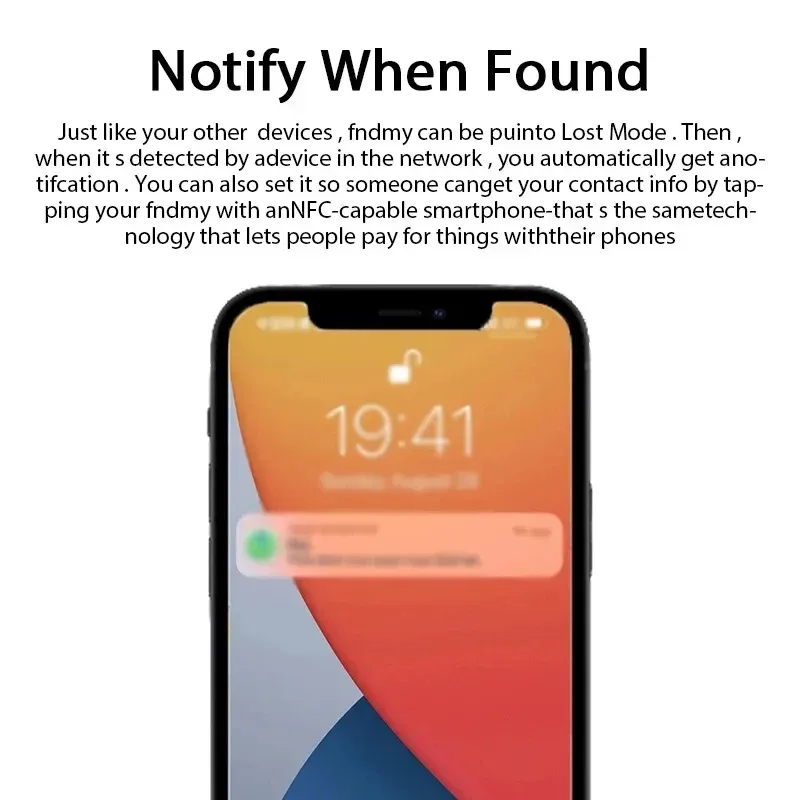 Bluetooth Tracking Device Apple Find My APP Smart Tag Kid Pet Car GPS Lost Tracker Anti-Lost Alarm Reminder Positioner gps locator anti lost tracker anti lose tracker item locator anti lost locator