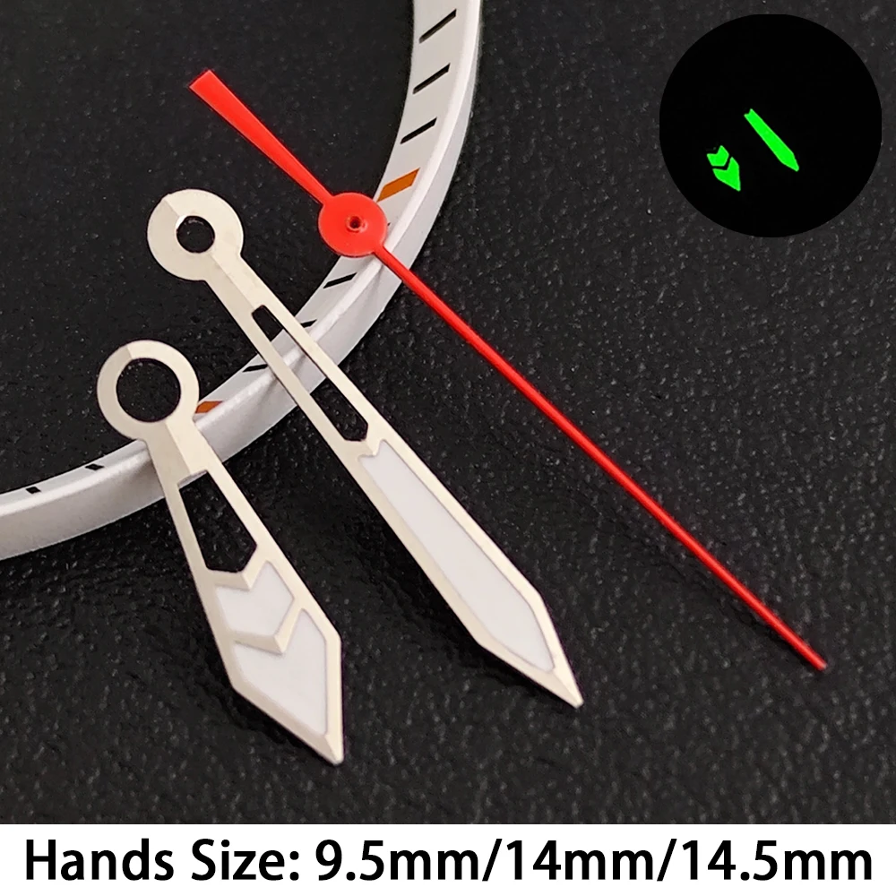 Green Luminous Watch Hands for Mechanical Movements - Replaceable Accessories