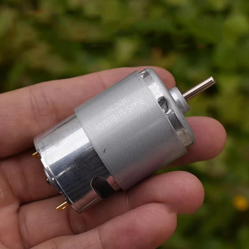 RS-445ST-19120 고토크 소형 카본 브러시 모터 6900RPM DC 12V/18V/24V 잉크젯 복사기 정밀 사무기기용