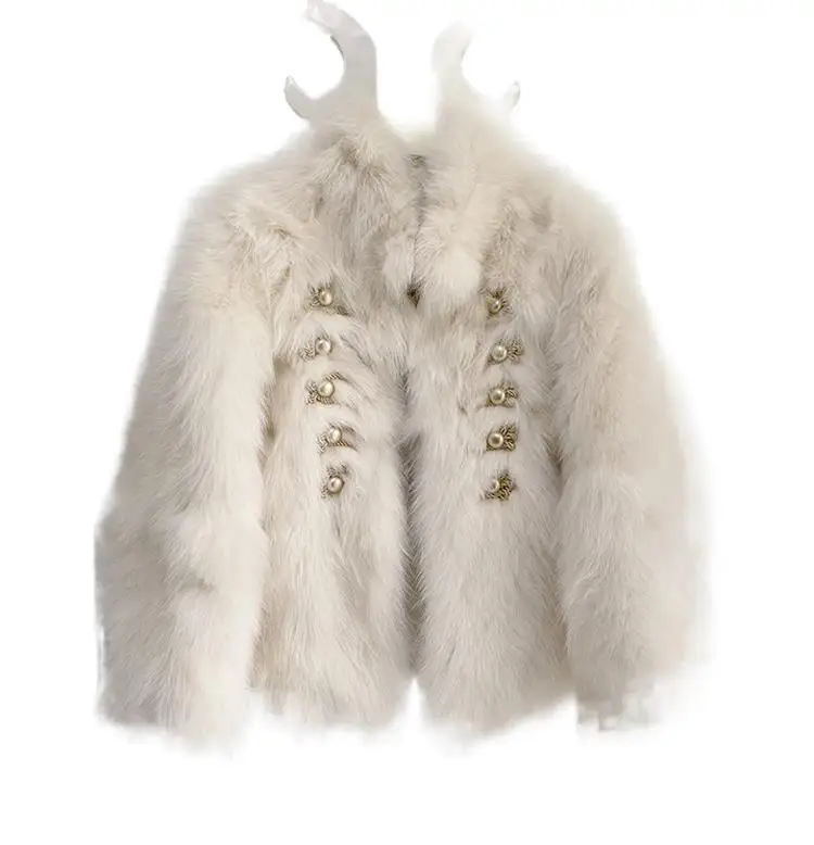 

Faux Fox Fur Fur Fashion Short Coat Winter New 4.124
