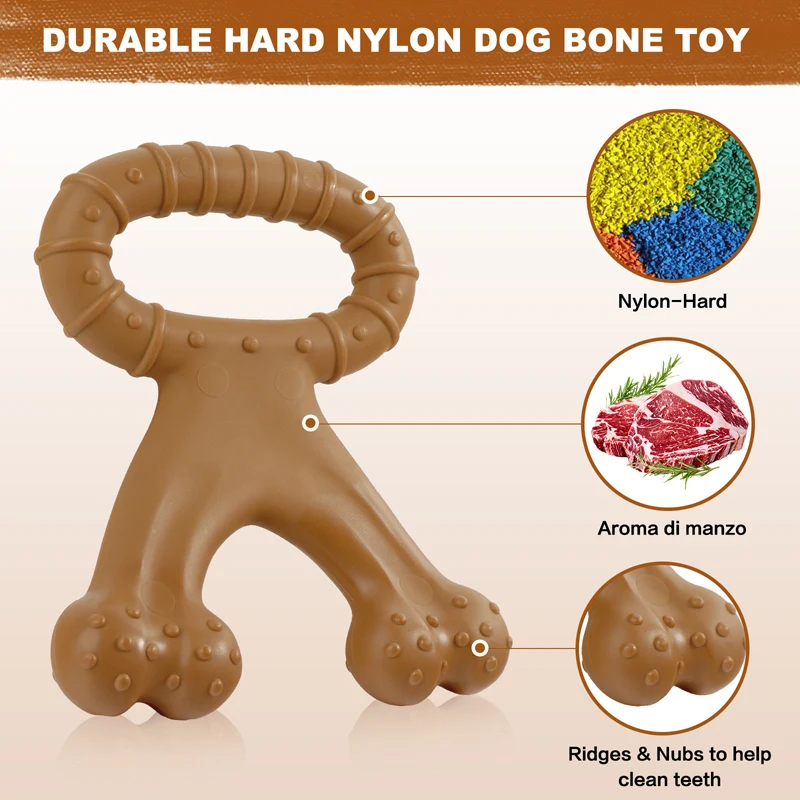 Benepaw Dog Chew Toys Treat Dispensing Dog Toys Nontoxic Pet Puzzle Toy For  Small Medium Dogs Puppy Balls Improves Digestion - AliExpress