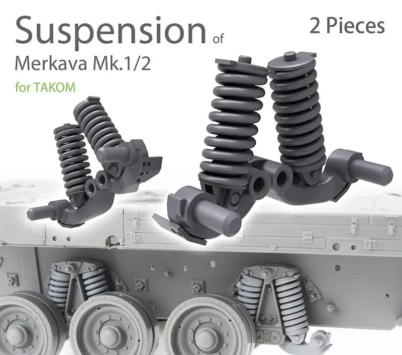 T-Rex 35004 1/35 Suspension Of Merkava Mk.1/2 For Takom 2Pieces