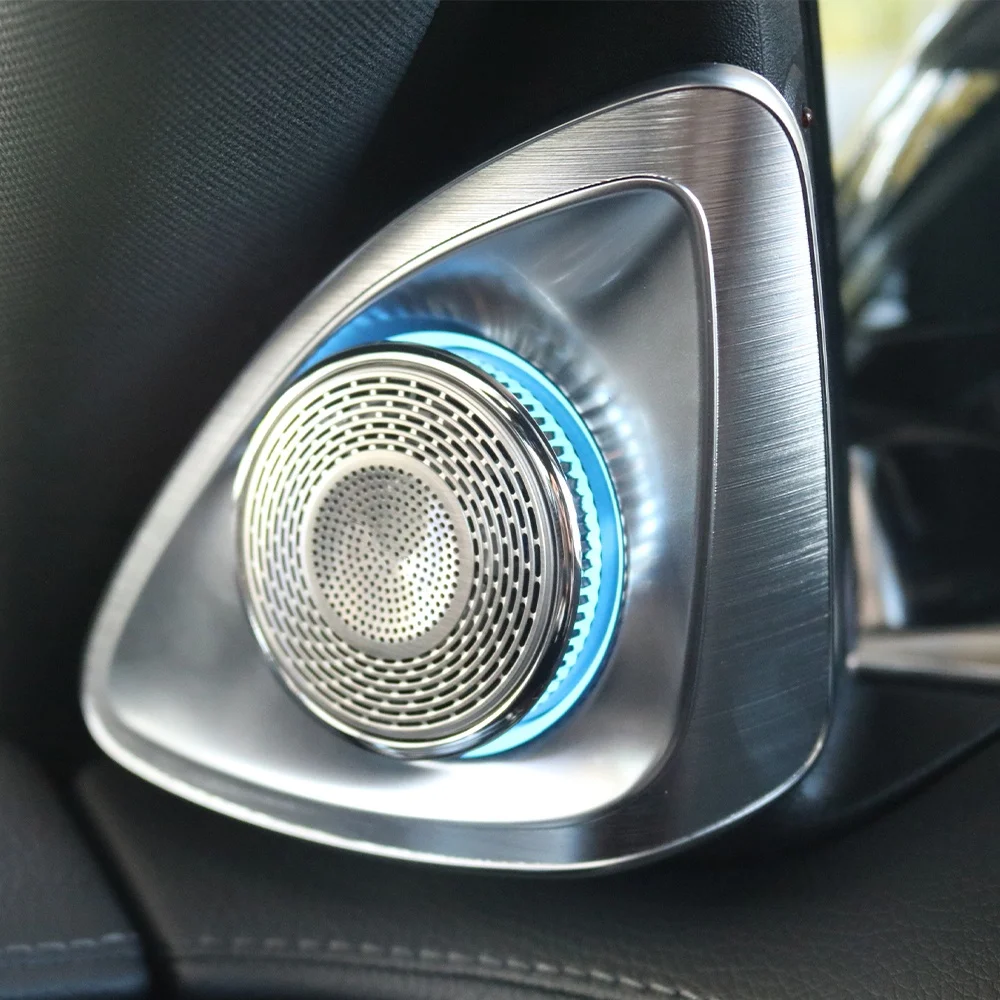 

New W223 4D Rotating Tweeter Speaker Car 64 Color Ambient Light For Mercedes S-class W223 2021