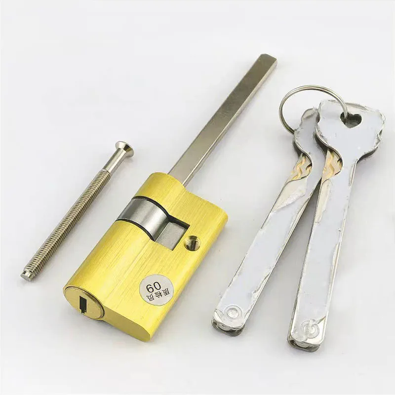 C-grade fully automatic fingerprint lock cylinder intelligent lock dedicated anti-theft opening tail electronic door emergency