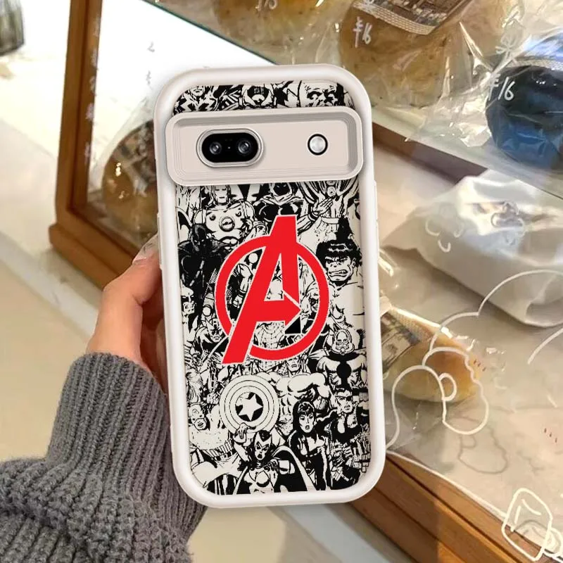 Marvel Avengers LOGO Phone Case For Google Pixel 8A 7A Pro